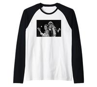 Wham! Dúo George Michael & Andrew Ridgeley Live 1984 Camiseta Manga Raglan