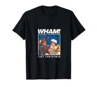 Wham George Michael: Última Navidad, música Festiva Camiseta