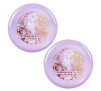 Wham-O Frisbee Freestyle Disc 160g, 26.67cm, Durable y Flexible PE para Playa al Aire Libre, Diversión en Familia -2 Pack