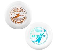 Wham-O Frisbee Oficial Ultimate Disco Volador de 175g, 27.31cm, Entrenamiento Profesional, para Competición y Diversión al Aire Libre -2 Pack