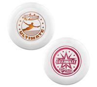 Wham-O Frisbee Oficial Ultimate Disco Volador de 175g, 27.31cm, Entrenamiento Profesional, para Competición y Diversión al Aire Libre -2 Pack