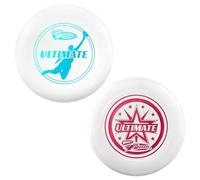 Wham-O Frisbee Oficial Ultimate Disco Volador de 175g, 27.31cm, Entrenamiento Profesional, para Competición y Diversión al Aire Libre -2 Pack