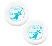 Wham-O Frisbee Oficial Ultimate Disco Volador de 175g, 27.31cm, Entrenamiento Profesional, para Competición y Diversión al Aire Libre -2 Pack