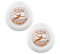 Wham-O Frisbee Oficial Ultimate Disco Volador de 175g, 27.31cm, Entrenamiento Profesional, para Competición y Diversión al Aire Libre -2 Pack