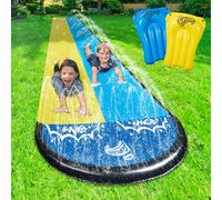 Wham-O Slip N Slide Wave Rider 548.64cm con Boogie, Juguetes de Verano al Aire Libre para niños de 5 a 12 años, Fiestas en el jardín (64350)