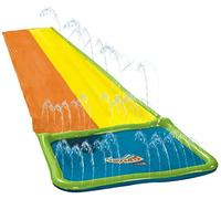 Wham-O Tobogán de Agua Slip 'N Slide Doble Carril con Piscina, 18 Pies Extra Largo, Incluye 2 Tablas - Juguete de Verano para Niños y Niñas de 5 a 12 Años