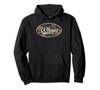 Wham Retro Camouflage Throwback Style Design Sudadera con Capucha