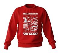WHAM! Sudadera roja Last Christmas Elements