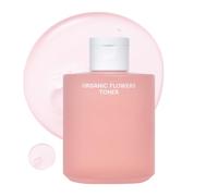 Whamisa Tónico de esencia de fermentación de flores ORGÁNICAS Deep Rich, 97,4% de ingredientes ORGÁNICOS, aceite de flor de rosa de Damasco, revitalizante, hidratante, piel brillante 5.2fl. oz/155ml