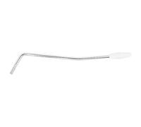 Whammy Bar para guitarra eléctrica, Whammy Bar Piezas de guitarra eléctrica Brazo basculante de trémolo único de metal Instrumento musical (Mango blanco con barra plateada)