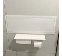 WhamtL Trampilla Pladur Panel de Acceso para Baño con Paneles de Yeso, Puerta de Acceso Cuadrada y Rectangular para Ático, Tapa de Trampilla de Inspección para Ático(1100x550mm(43x22in))