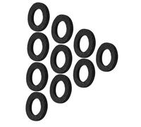 WHAMVOX 10 piezas Almohadillas de Fieltro para Trompeta Unidades Negras Accesorio Protector de Teclas Algodón Suave para Prolongar Vida Útil Diseño Delicado y Ligero para Fácil Transporte