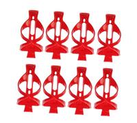 WHAMVOX 10 Piezas Portabotellas Plástico Resistentes Soporte para Botellas Bicicleta Montaje Fácil Colores Aleatorios Color Aleatorio