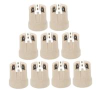 WHAMVOX 12piezas Base De Lámpara De Rosca Portalámparas De Techo Casquillos Roscados Reemplazo De Portalámparas De Repuesto Para Candelabros Para Iluminación De Pared y Techo
