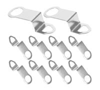 WHAMVOX 15 Piezas Gancho de Metal para Reloj de Pared, Percha para Mecanismo de Movimiento de Cuarzo, Kit de Hardware del Reloj, Accesorios para Reparación y Bricolaje, Uso en Hogar