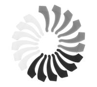 WHAMVOX 18 Pares Ganchos de Silicona Antideslizantes para Orejas Soportes Cómodos para Patillas de Gafas Accesorios para Gafas y Graduadas Resistentes y Duraderos