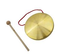 WHAMVOX 1juego Gong De Cobre Creativo Con Martillo Para Instrumento Musical De Percusión Para Fiestas y Festivales Para Desarrollo Musical Infantil