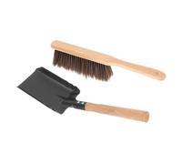WHAMVOX 1juego Herramientas De Limpieza Para Chimeneas Incluye Cepillo y Pala De Material Accesorios Para Hogar Suministros De Limpieza De Chimeneas
