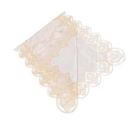 WHAMVOX 1pieza Cubierta Bordada De Encaje Para Piano Protección Suave y Elegante Para Órganos Electrónicos y Pianos