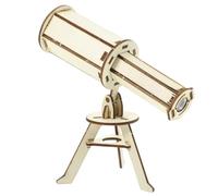 WHAMVOX 2 Juegos Kit Telescopio Astronómico DIY para Modelo Pequeño de Juguete Educativo de Ciencia para Explorar y Desarrollar Creatividad Fácil Montaje para Manos Pequeñas