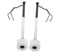 WHAMVOX 2 Mazos de Fieltro para Instrumento de Percusión, Superficie Lisa y Fácil Agarre, Ideales para Bateristas Nuevos y Práctica en Kits de Batería