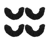 WHAMVOX 2 Pares Protectores de Cuchillas para Patines de Hielo y Patinaje Artístico, Funda Elástica Suave Negra Talla L, 2 Unidades por Paquete, Accesorios para Hockey sobre Hielo,