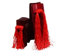 WHAMVOX 2 Piezas Allegro Clapper de Bambú para Instrumento Musical Chino Grande y Pequeño para Desarrollo de Habilidades de Comunicación y Creatividad