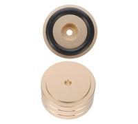 WHAMVOX 2 Piezas Almohadillas Amortiguadoras Almohadillas Para Altavoces Almohadilla De Aislamiento Del Altavoz Amplificador De Audio De Alta Fidelidad Monitor Aleación De Aluminio