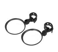 WHAMVOX 2 piezas Espejos Bicicleta Retrovisor Ajustable Seguridad para Scooter Manillar Accesorios Exterior