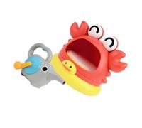 WHAMVOX 2 Piezas Juguete de Baño para Máquina Manual de Burbujas con Diseño de Cangrejo Soplador para Diversión Bañeras y Fiestas Infantiles