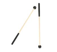 WHAMVOX 2 piezas Mazas de Percusión con Mango de Madera Ergonómico Accesorio Duradero para Xilófono y de Lengua para Kit de Instrumentos Musicales