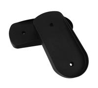WHAMVOX 2 Piezas Pedales para Máquina de Escalada de Repuestos de Plástico Negro Antideslizante para Plataforma de Paso Casa Accesorios para Equipos de Fitness y Elípticas