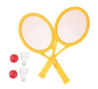 WHAMVOX 2 Piezas Raquetas de Tenis y Bádminton para Set Grande con Raqueta Principal Bádminton Ligero y Seguro para Actividades al Aire y Familia Color Aleatorio Color Aleatorio