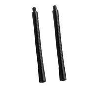 WHAMVOX 2 piezas Soporte Micrófono Extensión Negro Tubo Metálico Flexible Adaptador Soporte Micrófono Brazo Telescópico Resistente Instalación Rápida sin Herramientas