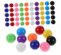 WHAMVOX 200 Piezas Bolas de Recambio para Mesa Bolas Sólidas de Colores Surtidos Accesorios para Canicas y Enseñanza Matemática de Repuesto