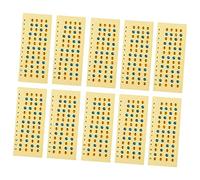 WHAMVOX 20piezas Pegatinas De Escala Musical Para Ukelele Guía De Diapasón Para Principiantes Introducción Al Ukelele