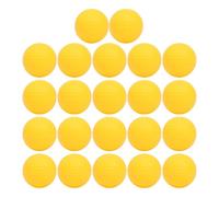 WHAMVOX 22 Piezas Bolas Huecas para Entrenamiento de Golf Interior Bolas Ligeras y Seguras Diseño Doble Capa Amarillo Prácticas sin Daños para Muebles y Personas