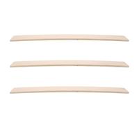 WHAMVOX 3 Piezas 3 Listones de Madera Maciza para Soporte de Colchón, 49,5 X 5,3 X 0,8 CM, Repuesto para Cama Individual, Queen y King, Listones Resistentes para Marco de Cama y Protección