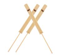 WHAMVOX 3 piezas Silbatos de Bambú para Instrumento Musical de Flauta con de Pájaros Seguro y para Sensorial y Aprendizaje Musical Infantil