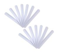 WHAMVOX 30 Piezas Pulseras Blancas para Muñeca DIY de Unidades Pulseras Graffiti para Cumpleaños y Fiestas Bandas de Bofetadas Ligeras y Personalizables para Manualidades