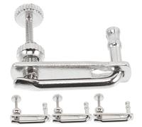 WHAMVOX 4 piezas Ajustadores de Cuerdas para Violín Herramientas de Metal Duraderas Antioxidantes Compatible con Violines y Accesorios Prácticos para Afinación Precisa
