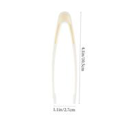 WHAMVOX 4 Piezas Pinzas de Plástico Resistentes para Motricidad Fina Infantil Sensorial y Clasificación Colores Surtidos Herramientas Educativas para Desarrollo Psicomotor y Coordinación