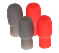 WHAMVOX 4piezas Mute Tips Para Drumsticks Protección Silenciosa Para Práctica De Percusión Accesorios De Música