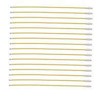 WHAMVOX 50 Llaveros De Alambre Llaveros Aros De Alambre Etiquetas Para Llaves Aros De Equipaje