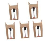 WHAMVOX 5piezas Cabezal De Captación De Aguja Para Fonógrafo Aguja De Repuesto Para Tocadiscos Dorada Para Pastilla De Gramófono Herramienta Para Pastilla De Gramófono Fonógrafo De