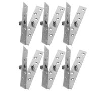 WHAMVOX 6 Piezas Bisagra Pivote Acero Inoxidable Rotación Oculta para Puertas Secretas Armarios y Librerías Diseño Minimalista y Silencioso