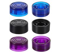 WHAMVOX 6 piezas Tapas para Pedal de Efecto de Guitarra Protectores de Interruptores de Pedaleras Accesorios Duraderos de Plástico Resistentes para Práctica y Actuación Musical
