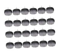 WHAMVOX 60 Piezas Almohadillas de Fieltro Redondas para Patas de Muebles de Clavos Antideslizantes para Sillas y Mesas Protectores Resistentes para Suelo Fáciles de Instalar y Duraderos