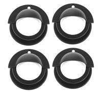 WHAMVOX 8 Piezas Kit Entrada para Futbolín Copas Plásticas Aplicables para Mesa de Fútbol Anillos Protectores Redondos para Retorno de Bola Accesorios Resistentes para Reparación