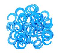 WHAMVOX Abrazaderas de Bloqueo 1/4 para Filtros de Agua Clips de Bloqueo Rápidos 100 Piezas Accesorios para Filtración de Agua Conexión Segura para Sistemas de